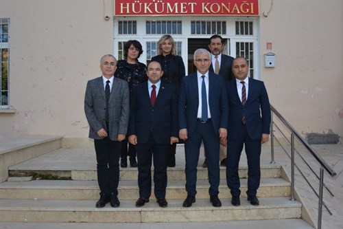 Eskişehir Osmangazi Üniversitesi Rektörü Prof. Dr. Kamil ÇOLAK'ın Kaymakamlığımıza Ziyareti 